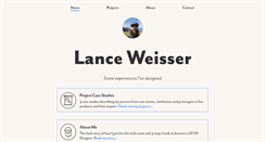 Desktop Screenshot of lanceweisser.com