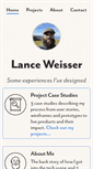 Mobile Screenshot of lanceweisser.com